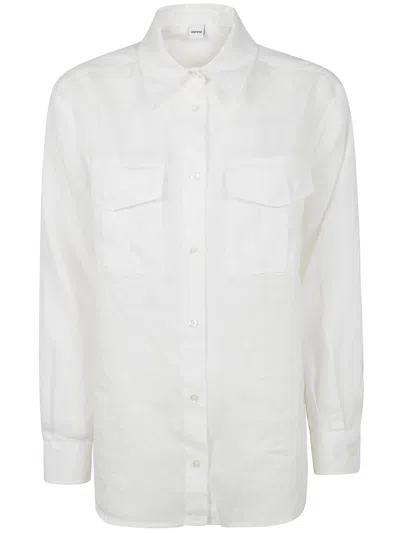 Aspesi Classic Longsleeves Shirt In White