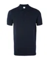 Aspesi Buttoned Short-sleeved Polo Shirt In Black