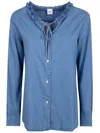 Aspesi Classic Shirt In Blue