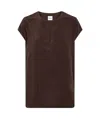 Aspesi Linear Classic Top In Brown