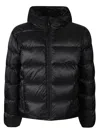Aspesi Light Nylon Puffer Jacket In Black