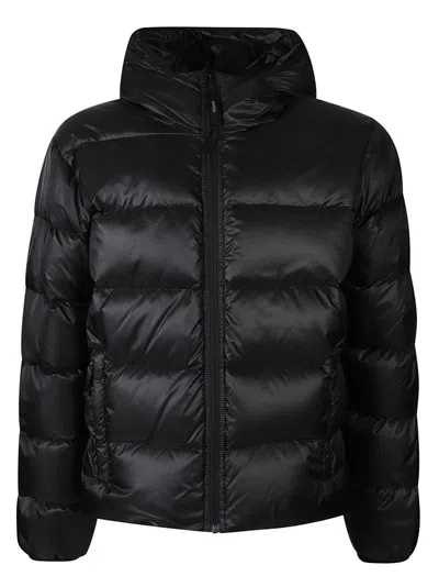Aspesi Light Nylon Puffer Jacket In Black