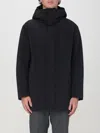Aspesi Parka Liam Coat In Black Polyester In Schwarz