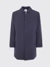 Aspesi Single Breasted Casual Jacket In Blue