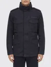Aspesi Coat  Men Color Blue In Black