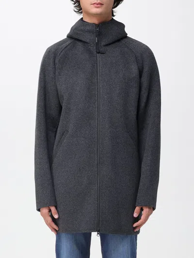 Aspesi Coat  Men Color Charcoal In Gray