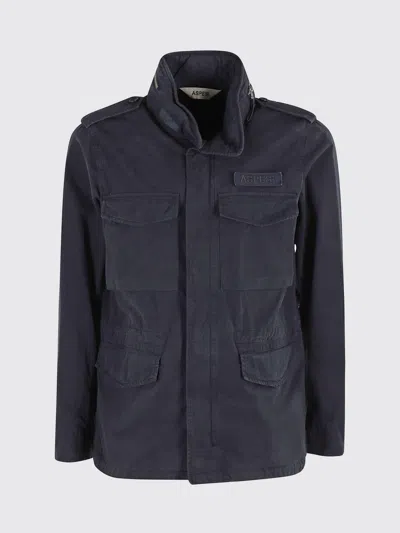Aspesi Coat  Men Color Navy In Blue