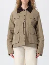 Aspesi Pocket Detailed Buttoned Jacket In Neutral