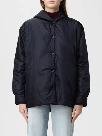 Aspesi Coat  Woman Color Black In Blue
