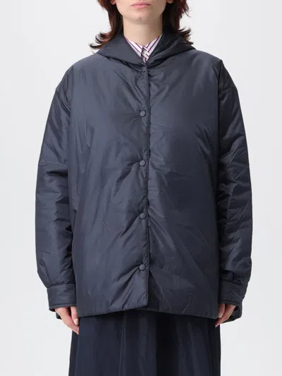 Aspesi Coat  Woman Color Blue In Black