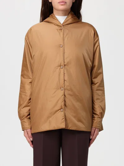 ASPESI JACKET ASPESI WOMAN COLOR BROWN,H57744032