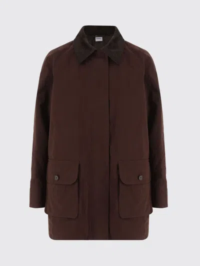 ASPESI COAT ASPESI WOMAN COLOR BROWN,H45804032