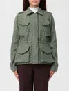 Aspesi Coat  Woman Color Green In Green