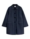 Aspesi Coat In Blue