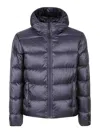 Aspesi Thickened Down Jacket In Blue