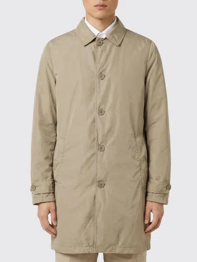 Aspesi Coat Men Color Beige In Green