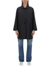 Aspesi Padded Parka Coat In Black