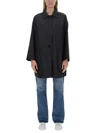 Aspesi Padded Parka Coat In Black
