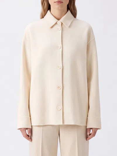 Aspesi Coat Woman Color Yellow Cream In Neutral