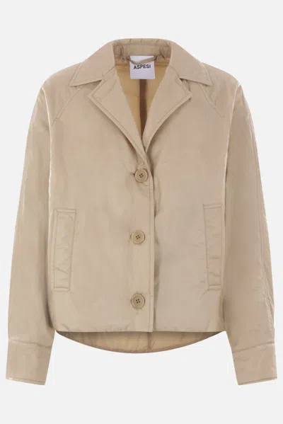 Aspesi Coats In Brown
