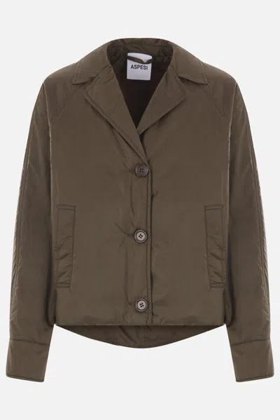 Aspesi Coats In Brown