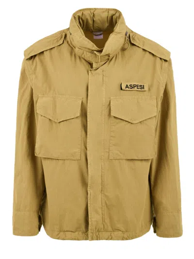 Aspesi Coats In Yellow