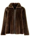 Aspesi Coats In Gold
