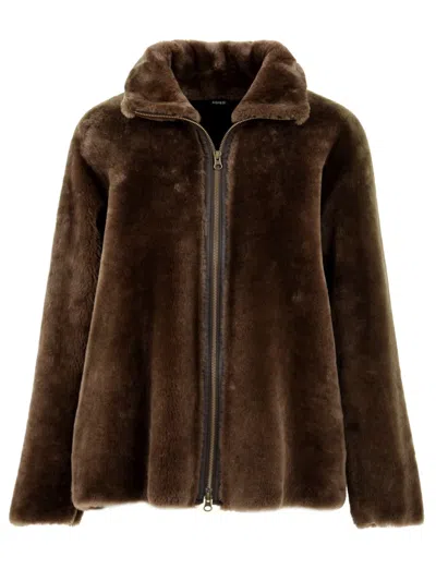 Aspesi Coats In Gold