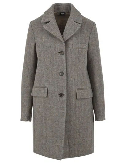 Aspesi Coats In Gold