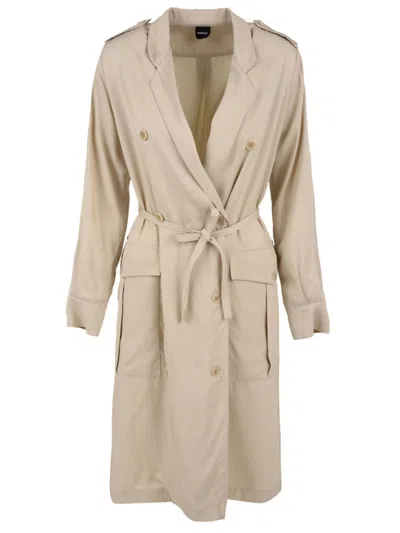 Aspesi Coats In Gray