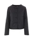 Aspesi Button Long Sleeve Casual Jacket In Black