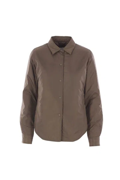 Aspesi Coats In Brown