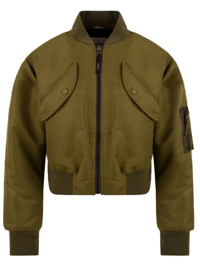 Aspesi Coats Military In Green