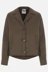 Aspesi Single-breasted Jacket In Multicolor