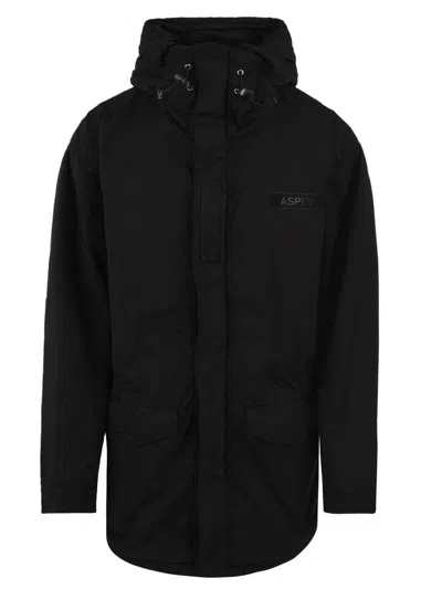 Aspesi Coats In Black
