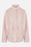 Aspesi Woman Jacket Pink Size M Polyamide In Pink