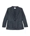 Aspesi Jacket Long Sleeves Notched Lapels Front Pockets In Multi