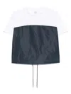 Aspesi Colour-block T-shirt In Blue