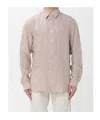 Aspesi Comma Button Shirt In Brown