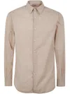 Aspesi Comma Shirt Long Sleeves In Brown
