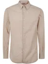 Aspesi Comma Shirt Long Sleeves In Brown
