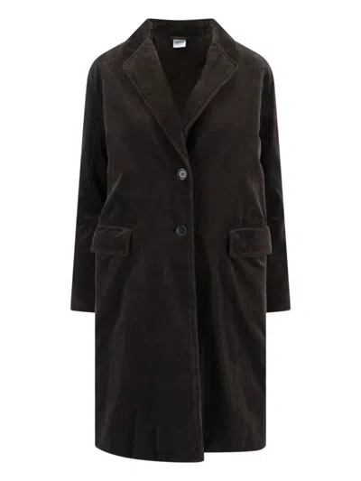ASPESI CORDUROY COAT - BROWN