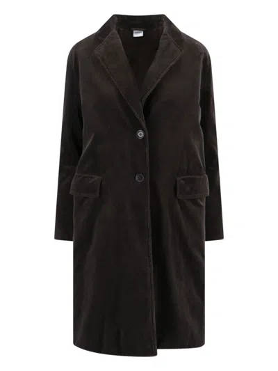 ASPESI ASPESI CORDUROY COAT – BROWN