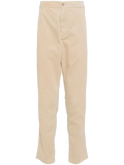 Aspesi Corduroy Funzionable Trousers In Neutrals