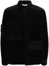 Aspesi Corduroy Shirt Jacket In Black