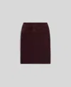 Aspesi Corduroy Skirt In Brown