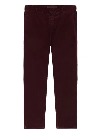Aspesi Corduroy Trousers In Brown