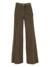 Aspesi Straight-leg Casual Pants In Brown