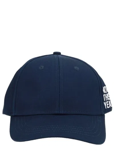 Aspesi Cotton Baseball Cap In Blue