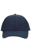 Aspesi Cotton Baseball Cap In Blue